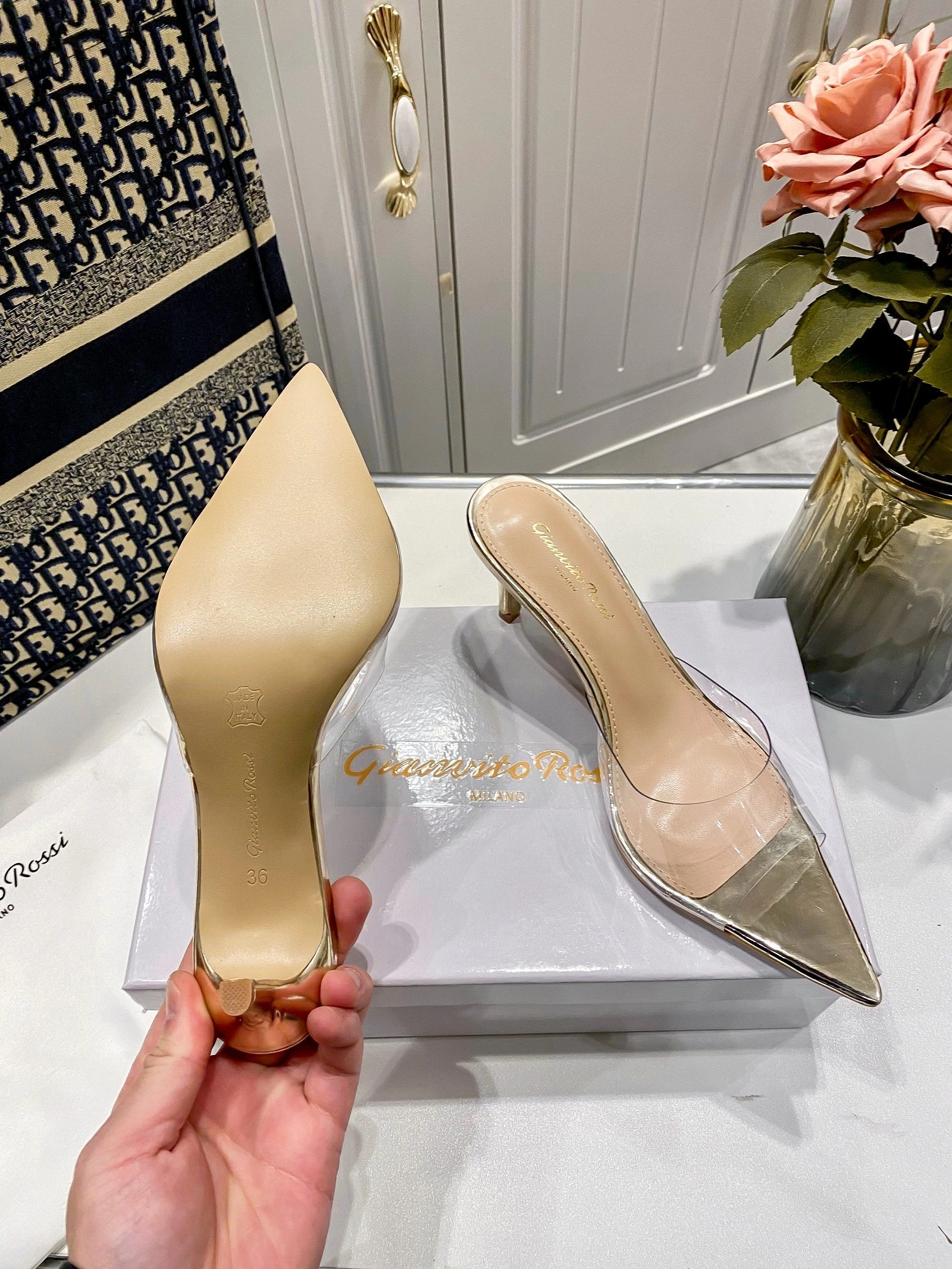 Other brands G11050.85RIC.GMETRME Heel height：7.5CM item:ET-X234E0821W